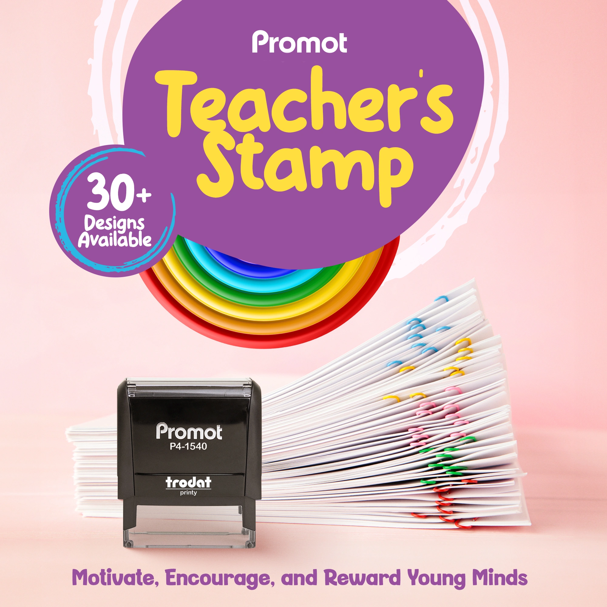 Outstanding Work! - Teacher Stamp hover